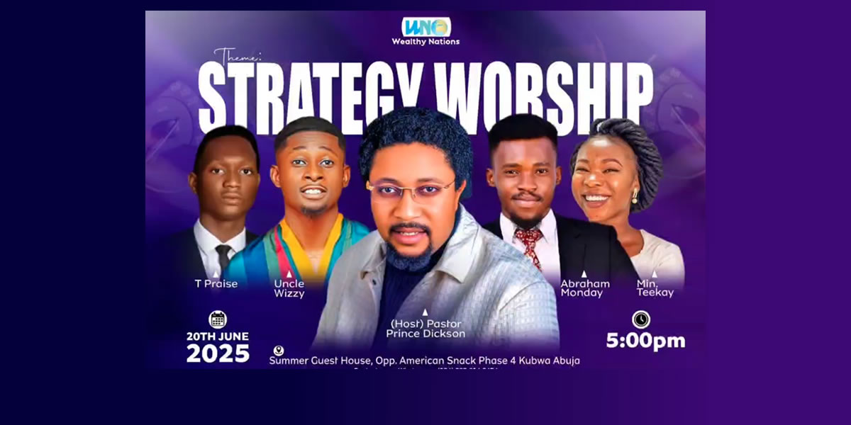 Strategy Worship Strategy Worship